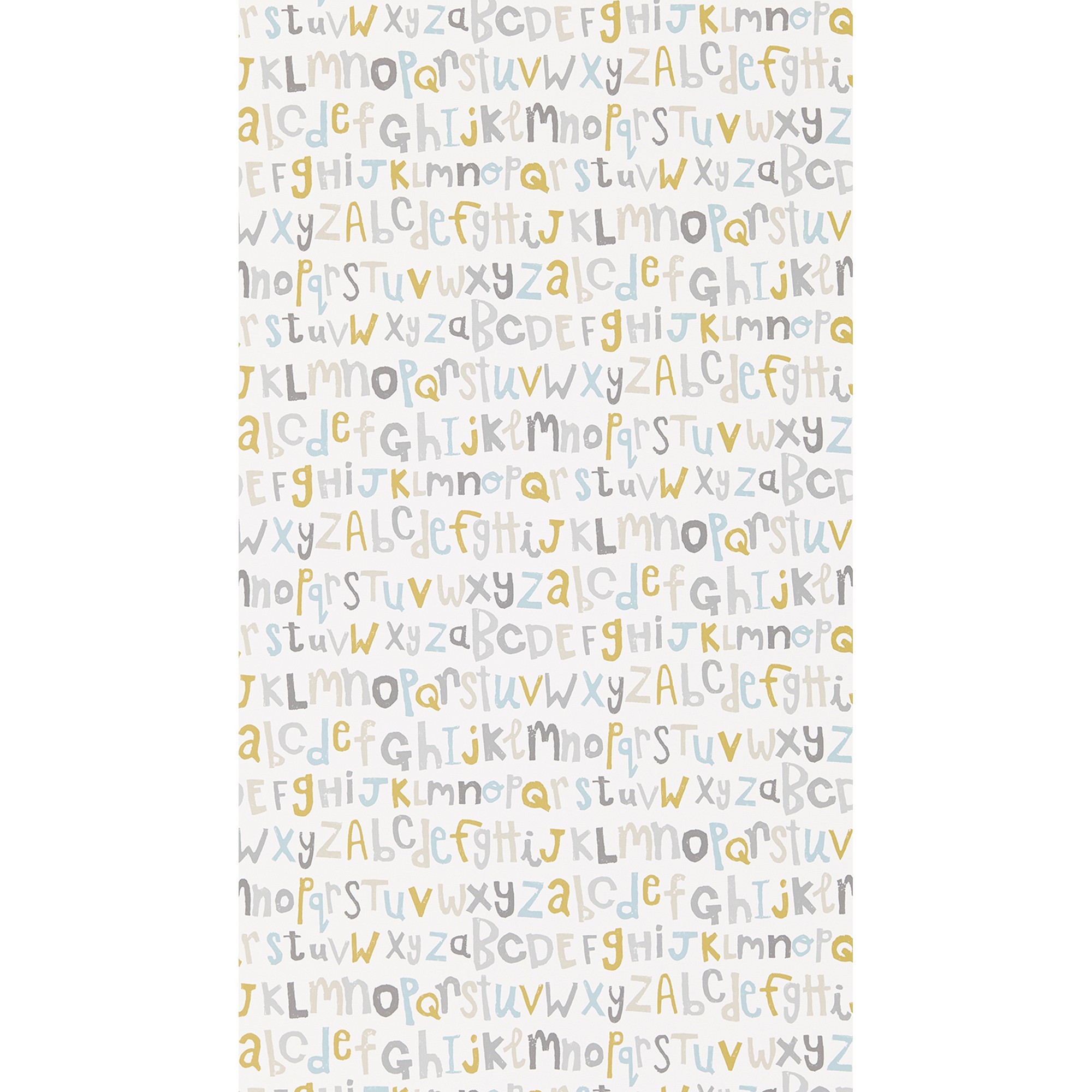 Letters Play Wallpaper 111280 By Scion In Slate Biscuit Maize